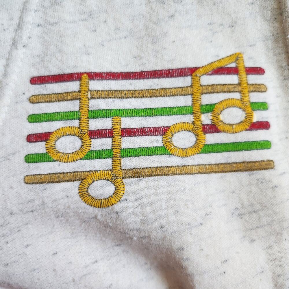 Vintage 1980s Sportswear Musical Branson Missouri Sweatshirt Cardigan Size L/XL - Picture 6 of 10